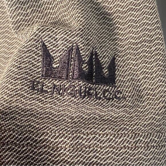 Travis Mathew Polo Shirt Mens XL Golf Gray pattern Performance - Picture 2 of 8